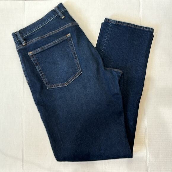 Gap Straight Gapflex Dark Denim Jeans Men’s Size 36x34 - Picture 6 of 14